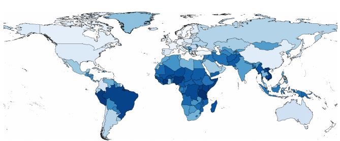 A global snapshot of antimicrobial resistance in wastewater